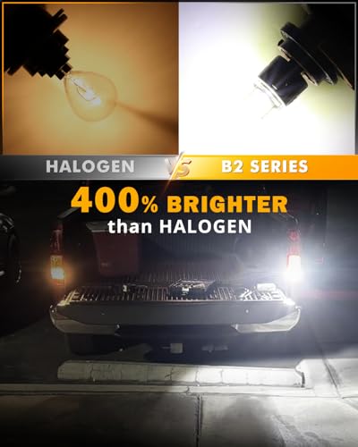 Image of Auxbeam 2026 B2 Series 3157 LED Bulbs White Backup Reverse Light