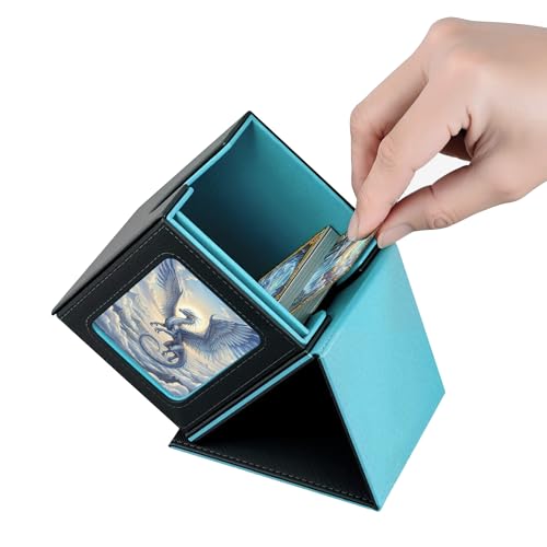 Wigearss Deck Box para MTG, caja de almacenamiento puede