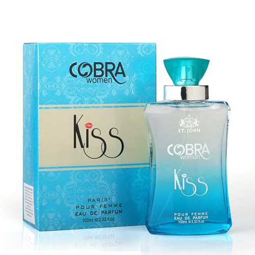 ST. JOHN COBRA Kiss Perfume for Women, Eau De Parfum, 100 ml (Pack of 2)
