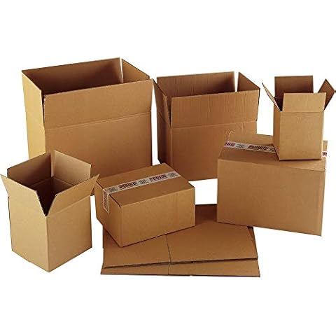 BBp Express® XL Large Cardboard Packing Moving Removal Boxes 24x24x24 inch | 61x61x61 cm Box Cover
