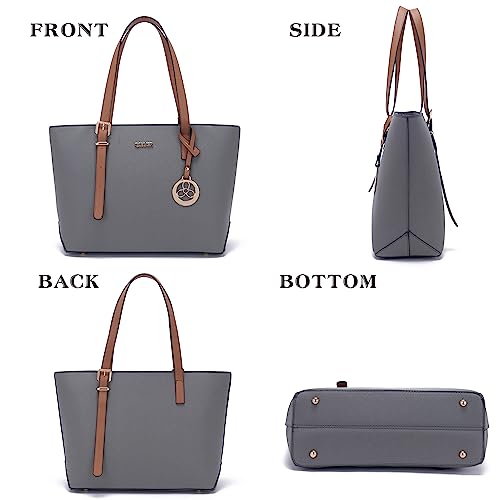 Image of Purses And Wallets Set For Women Work Tote Satchel Handbags Shoulder Bag Top Handle Totes Purse With Matching Wallet