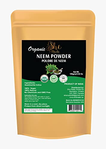 Natural Organic Neem Powder, Purifying For Smooth, Clean And Refreshed Skin #TOP20