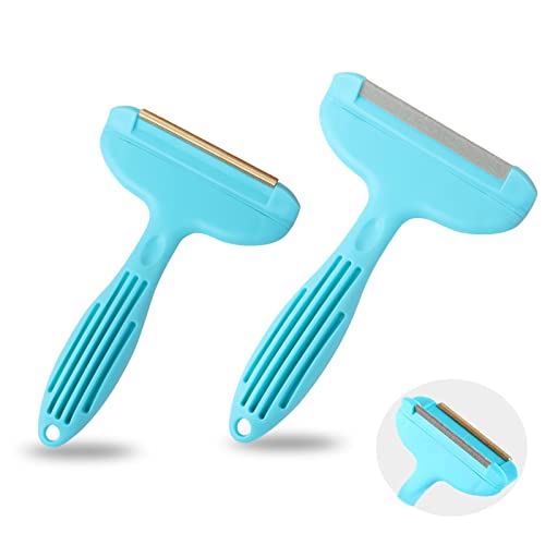 Lint Remover, 2 Pack Portable Lint Cleaner por, Reusable Double Sided Lint Shaver for ReDust and Pet Hair from Blanket, Couch