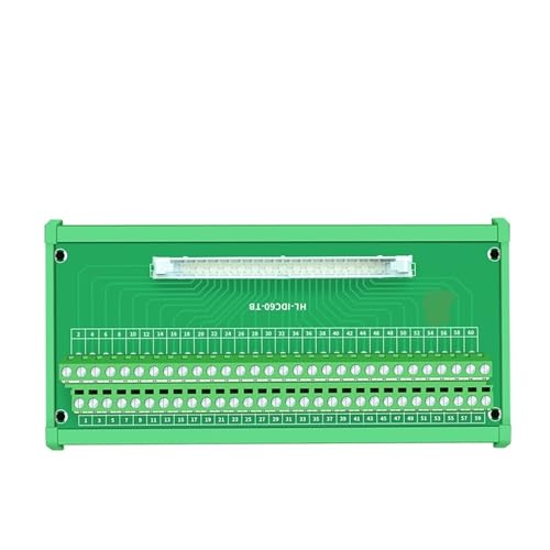 Bornes HL-IDC60-TB macho 60P para terminales de relé e interfaces de E/S PLC