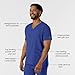 Wink Scrubs for Men, Boundless, Multi-Pocket V-Neck Tops with 4 Pockets, Galaxy Blue, M