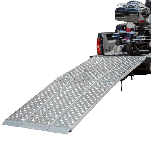 Rampa plegable de aluminio 8' para motos y cuatrimotos miniatura 7