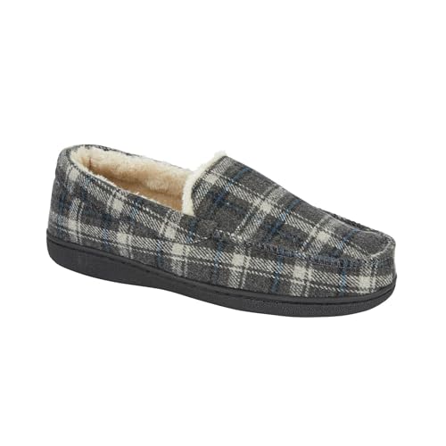 Chausson mocassin homme chaud pour moments de détente au salon et jardin