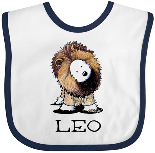 inktastic LEO Lion Westie Baby Bib - KiniArt