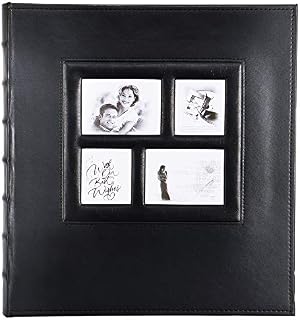 Photo Picutre Album 4x6 500 Photos, Extra Large Capacity Leather Cover Wedding Family