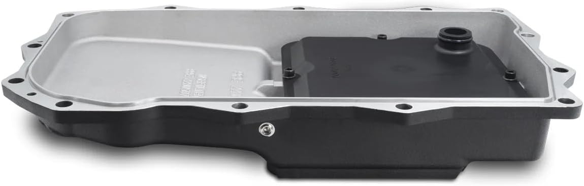 PPE - Heavy-Duty Cast Aluminum Transmission Pan (Black) 228053420 Compatible with Jeep/Dodge 2014-2020+ Grand Cherokee/Durango with an 845RE/850RE or 8HP70/8HP77 Transmission