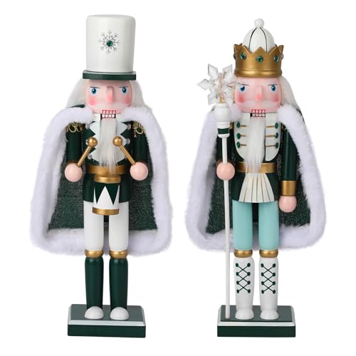 Auluda Nussknacker-Figuren, Weihnachtsdekoration, Figurensammlung,...