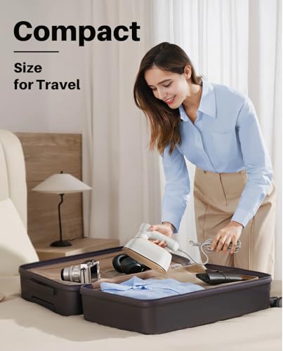 Eue DS-700 Travel Steamer Iron For Clothes, 1200W Portable Handheld Steamer Iron 4Mode With Lcd Display 10S Fast Heating 180° Swivel Handle Powerful Wrinkle Remover, Garment Steamer thumb #6