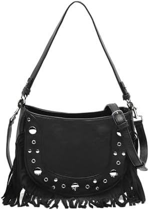 MISAKO Bolso bandolera de moda con asa extraíble para mujer - Cas...