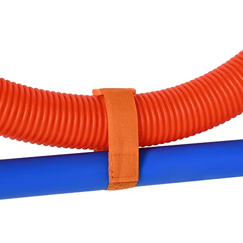 PawHut Agility-Übungs-Set Slalom-Hürden-Sprungring 3 in 1 Hundesport Trainingsplatz PE Blau+Rot