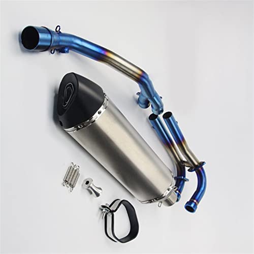 Collecteur d'échappement Tmax 530 avec DB Killer amovible pour atténuer le son