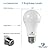 Great Eagle Lighting Corporation 40/60/100W Equivalent 3-Way A19 LED Light Bulb 3000K Soft White Color (2-Pack)