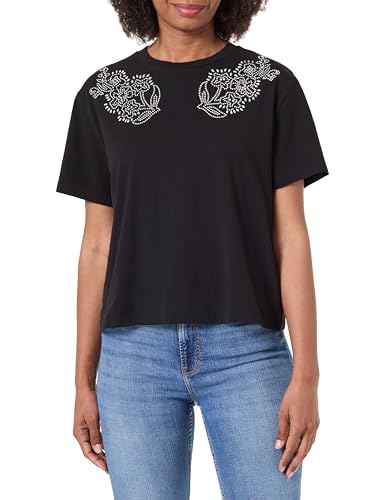 Morgan 252-dmax T-Shirts à Manches Courtes Femme : la solution anti-plis pour un look soigné