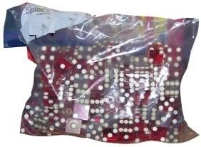BAG OF USED, CANCELLED FRONTIER HOTEL CASINO DICE (OVER 50 PAIRS)!