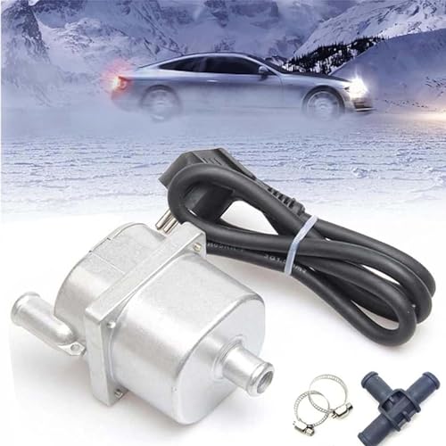 KWDEPCKM Calentador de Motor de Coche Calentador del Motor 1500W Vehículos Diésel Precalentador Universal del Calentador del Motor del Coche con Función de Protección contra el Sobrecalentamiento