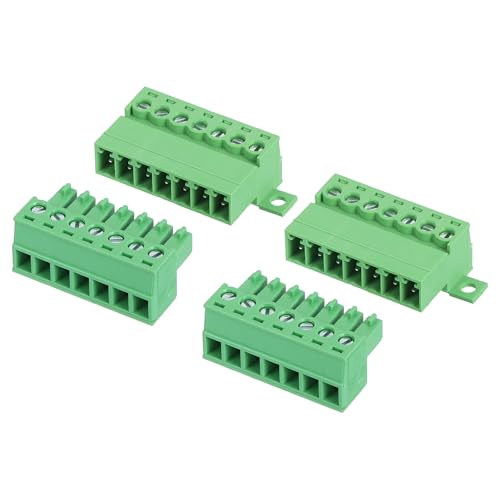 Image of sourcing map 7 Pin Screw Terminal Block Connector 3.81mm/0.15" Pitch 2 Set