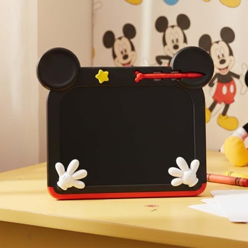 Image of Mickey Disney LCD Writing Magic Tablet 9 Inch, Electronic Drawing Pad for Kids, Toddler Travel Doodle Board, Preschool Early Education Toy, Birthday Gift for Boys & Girls 3-9 Years (Red)