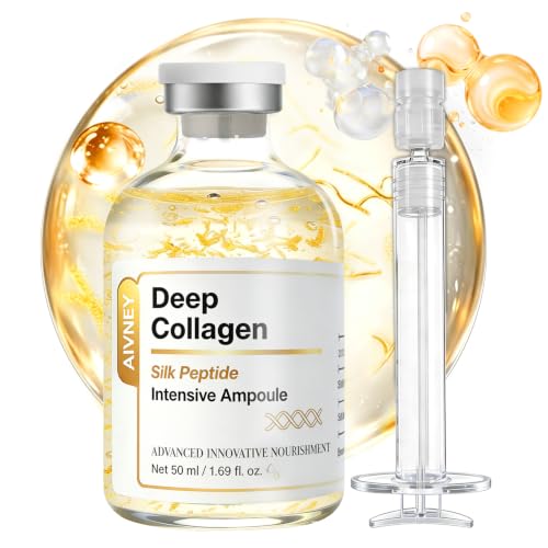 Red Light Therapy Serum & Deep Collagen Silk Peptide Ampoule Set – Anti-Aging Face & Neck Bundle with Salmon DNA PDRN, Copper Peptides & Niacinamide for Firming, Lifting & Wrinkle Reduction - Image 3