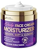Face Moisturizer - Day & Night Face Cream - Collagen | Retinol | Hyaluronic Acid | Ceramides - Smooth, Soft & Glowing Skin - DD Cream for Women & Men - Dermatologically Tested - Made in USA 1.7 FL OZ