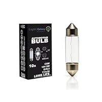 Light Galaxy ... Ihr Lichtlieferant 10 x PKW Soffitte 12V 5W C5W SV8,5 36mm Kennzeichenbeleuchtung Glühlampe Innenraum