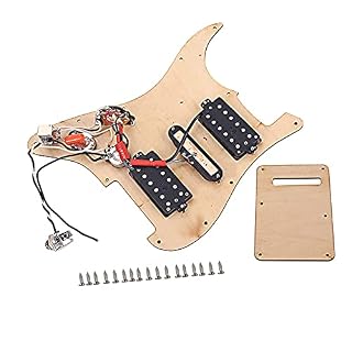 Chargé précâblé Plaque De Pickguard Pré-programmé Chargé HSH Pickups pour Accessoires Électriques Stratocaster - Les Beatles, Paul McCartney, John Lennon, RIngo Starr, George Harrison Chargé précâblé Plaque De Pickguard Pré-programmé Chargé HSH Pickups pour Accessoires Électriques Stratocaster – Image 5