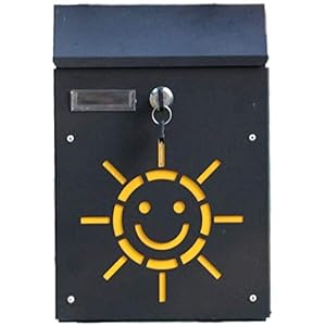 KANULAN Brievenbus Nordic Thuis Brievenbus Muur-Mount Letterboxen Creatieve Klasse Leuke Suggestie Doos Psychologische…