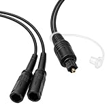 digital optical output to bluetooth 【Transmission Audio Sans Perte】 Le repartiteur cable optique audio assure une transmission stable du signal sans perte de qualité. Compatible avec Dolby Digital et DTS 5.1 via splitter audio et câble optique audio numérique.