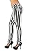 Black & White Striped Classic Sexy Skinny & Bootcut Jeans Junior & Plus Size