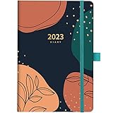 🍂 Diseño humanizado: agenda con soporte para bolígrafo para sujetar cómodamente tu bolígrafo. Bolsillo interior en el que puedes guardar tus tarjetas.