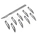 100 Scalpel Blades #10 and includes One Handle #3