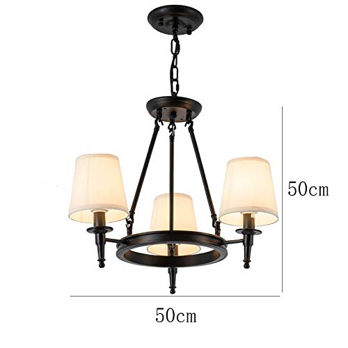 Lustre vintage 6 lumières pour supprimer les zones sombres du garage