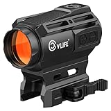 CVLIFE 25mm Large Lens Solar Red Dot Sight, Multi-Reticle Motion Awake Quick-Release Scope, 2 MOA...