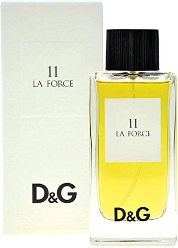 DandG La Force 11 Eau De Toilette Spray for Unisex by Dolce and Gabbana, 3.3 Ounce