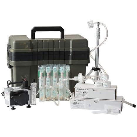 Zefon® Starter Kit, Ultimate Sampling (Tubing, Stand, Filter, Case= Base, + 20 Air-O-Cell, 120 VAC)