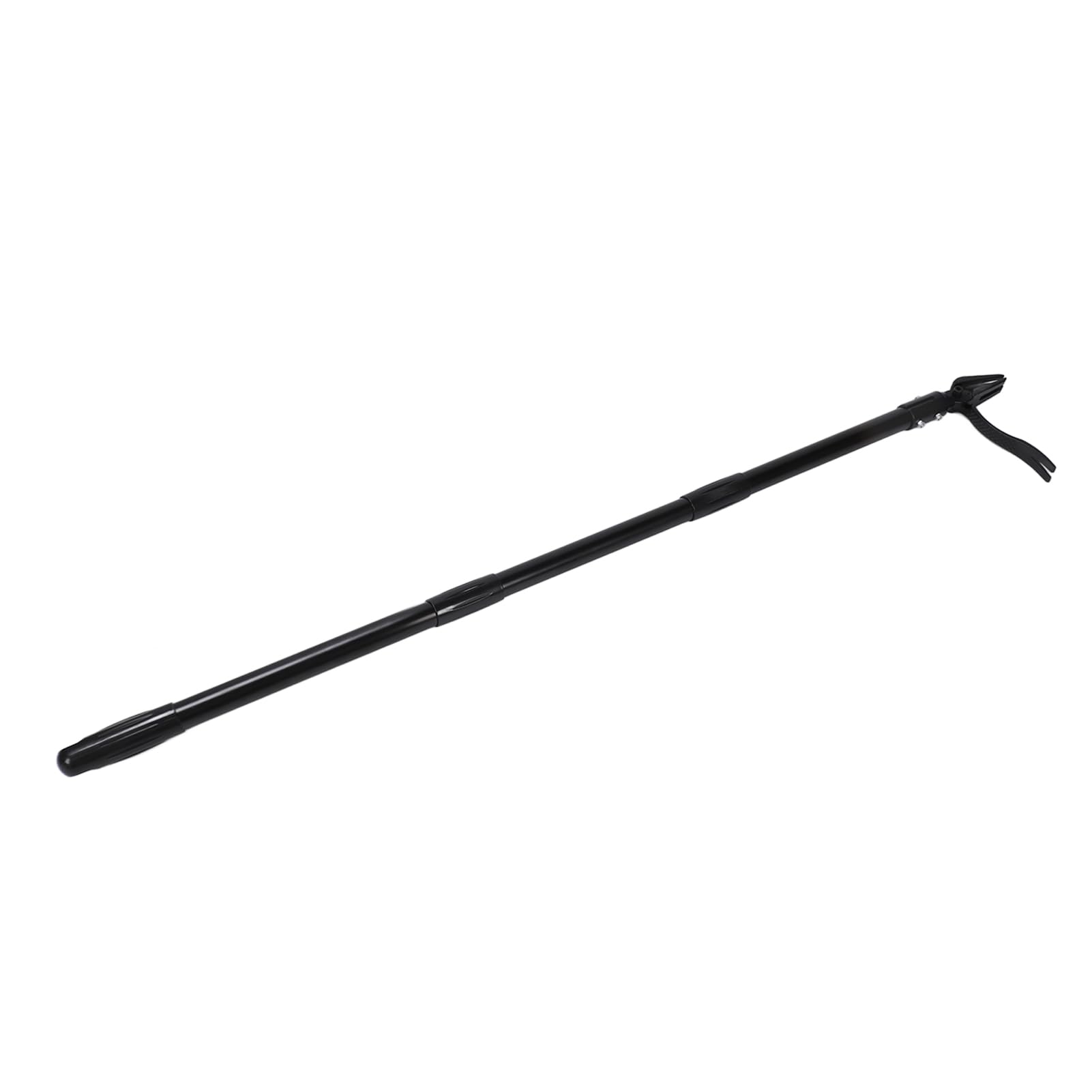 Fdit Stehendes Unkrautstecher-Werkzeug, Verstellbarer Langer Griff, Robuster Kopf aus Gussstahl mit 5 Krallen Zum Jäten von Rasen, Garten, ohne Sich zu Bücken (3 Abschnitte 128 cm / 50,4 Zoll)