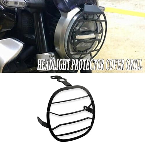 Couvercle de protection de phare VOGE 500AC finition premium noir - 2