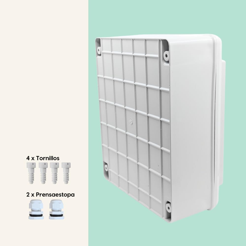 Tableau électrique pour Piscine Garde-Moteur Transformateur 300 W 12 AC Contacteur Chlorateur Pompe à Eau 2 CV 6-10 A