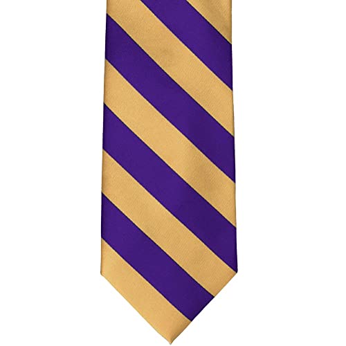 Image of tiemart Men's Striped Tie Standard Length