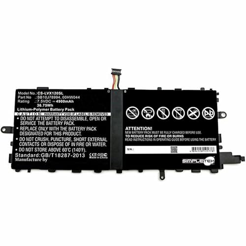 Batterie Lenovo Thinkpad X1 Gen 1 2 pour travailler en voyage de train