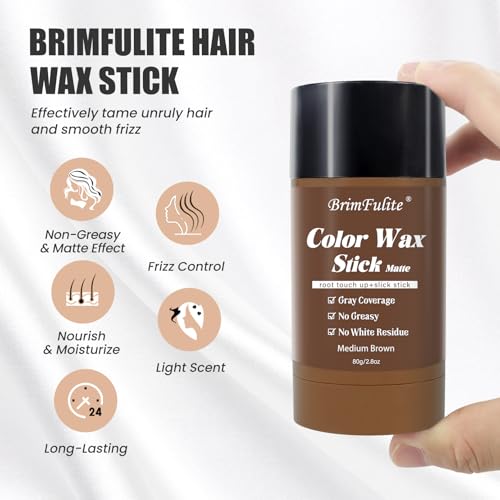Non-Greasy Slick Back Hair Wax Stick for Women Control Frizz Fly Away Gel |8 Oz. (Medium Brown)  
Hair Wax Stick for Women Non-Greasy Control Frizz |8 Oz. (Medium Brown)  
Woman's Non-Greasy Slick Back Hair Wax Control Frizz Fly Away |8 Oz. (Medium B