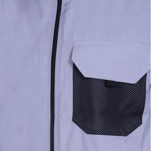 Image of TFA Mens Windcheater Jacket |Zip Closure| Sports Wear| Water Resistant |Rainy Season | Reflector