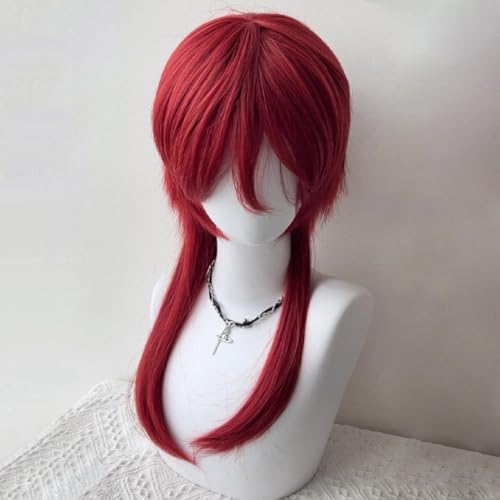 Perruque mulet loup avec frange pour masquer une perte de cheveux - 5