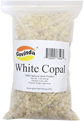 Govinda® - White Copal Tree Sap Gum Incense 1 lb