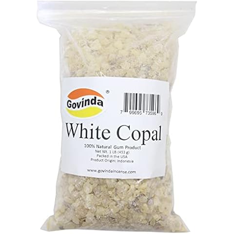 Govinda - White Copal Tree Sap Gum Incense 1 lb Cover