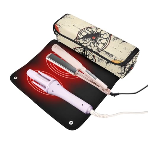 Bolsa organizadora para herramientas de cabello resistente al calor miniatura 2