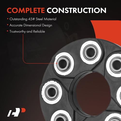 A-Premium Drive Shaft Coupler Flex Joint Coupling with Accessory Compatible with Chrysler 300 & Dodge Challenger, Charger, Magnum & Mercedes-Benz C55/CL55 AMG, E420, E500 & More, Replace# 1294100115 by A-Premium - Image 4